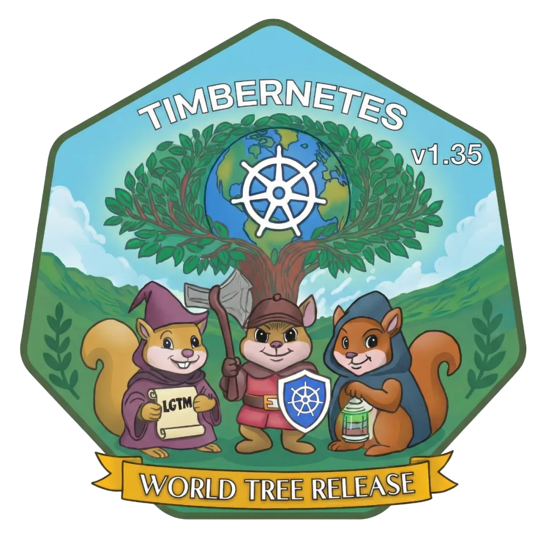 Kubernetes v1.35的主题是 Timbernetes