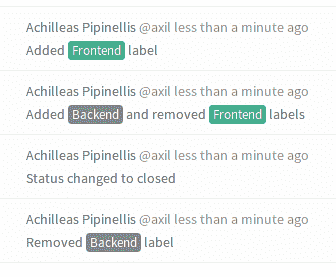 issue board system notes