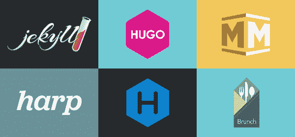 Examples of SSGs supported by Pages