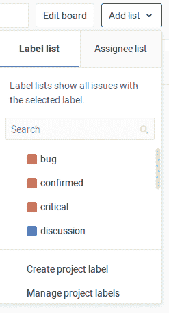 issue board welcome message