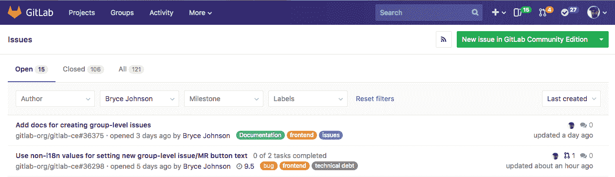 Create issue from group-level issue tracker