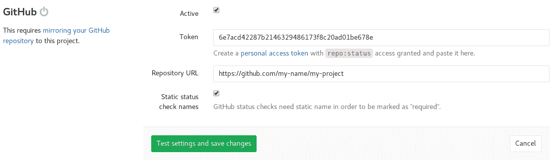 Configure GitHub Project Integration
