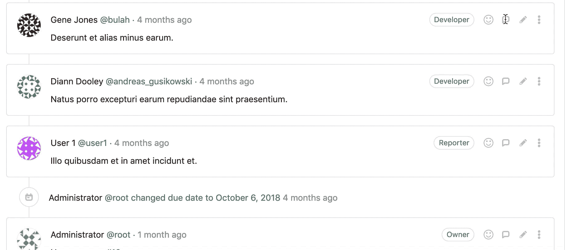 Reply to comment feature