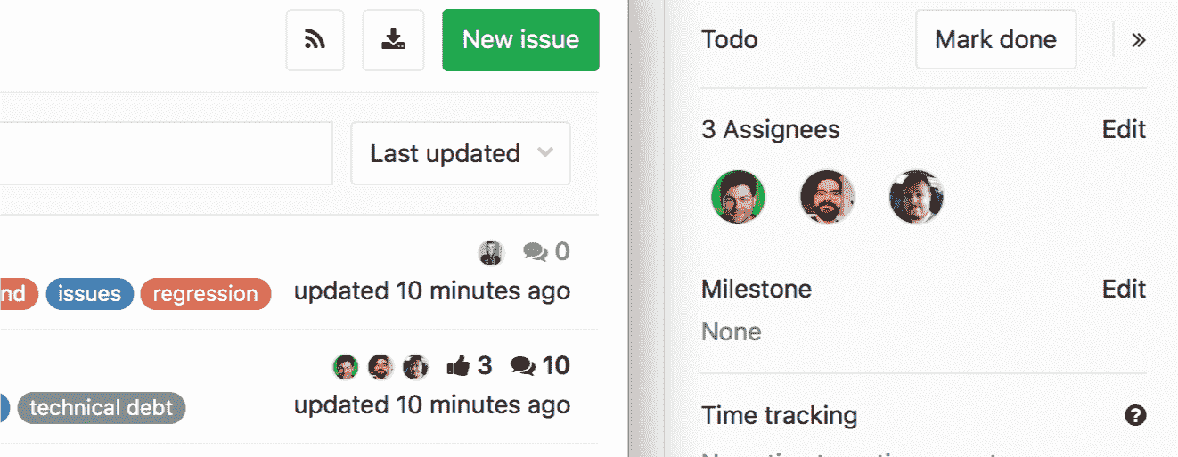 multiple assignees for issues