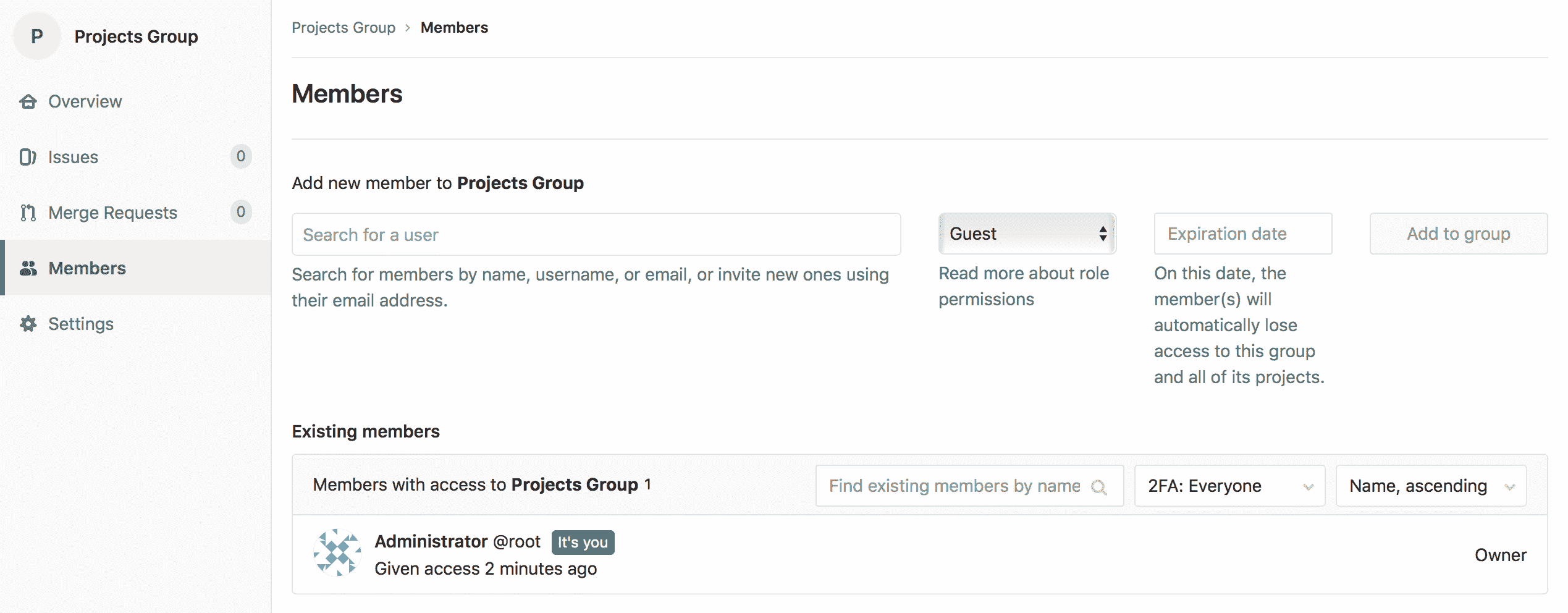add members to group